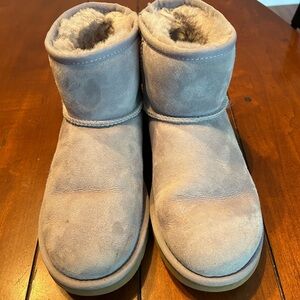 UGG Gray Ankle Boots